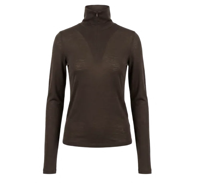J26AL6180 Fitted turtleneck knit, view 2 of 2