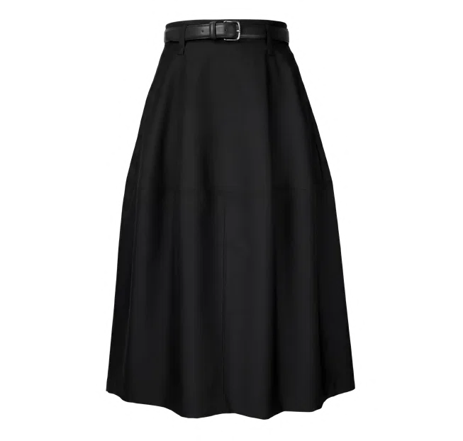 J26AM6213 Sculptural midi skirt, view 1 of 1