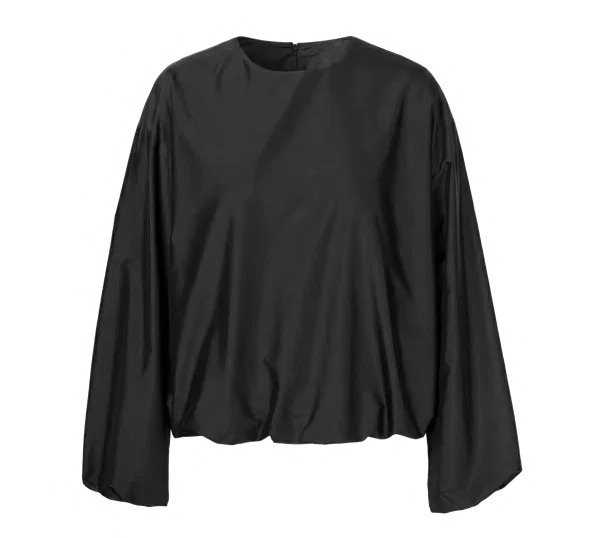 J26AL6155 Draped silk blouse, view 1 of 1