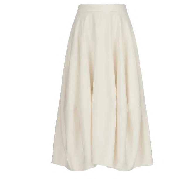 J26AM6209 Silk midi skirt, view 2 of 2