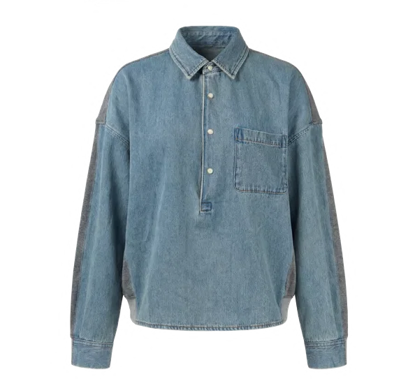 J26AL6077 Zip-front shirt-jacket, view 1 of 1