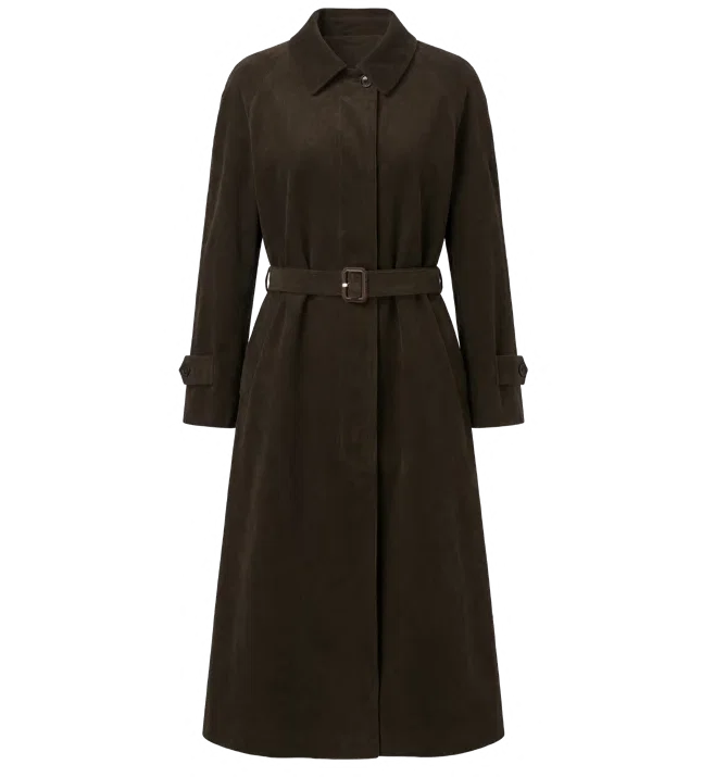 J26AC6306 Belted corduroy coat, view 1 of 1