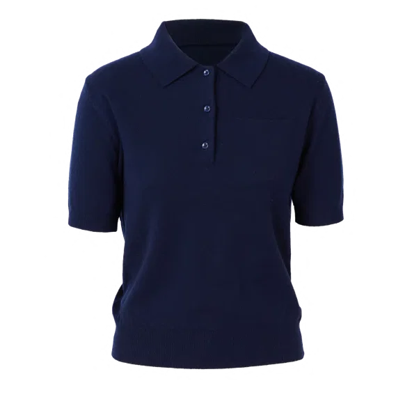J26AE6162 Short-sleeve polo knit, view 1 of 2