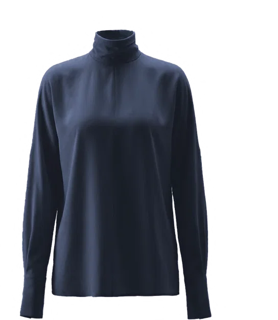 J26AL6296 Fitted turtleneck knit, view 1 of 2