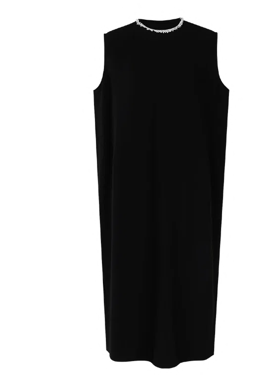 J26AD6231 Sleeveless column dress, view 1 of 1